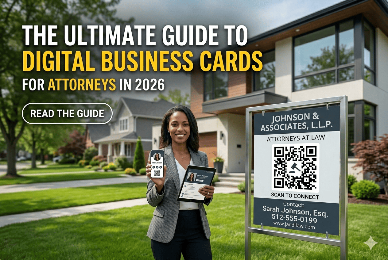 Digital Business Cards for Attorneys: The 2026 Guide