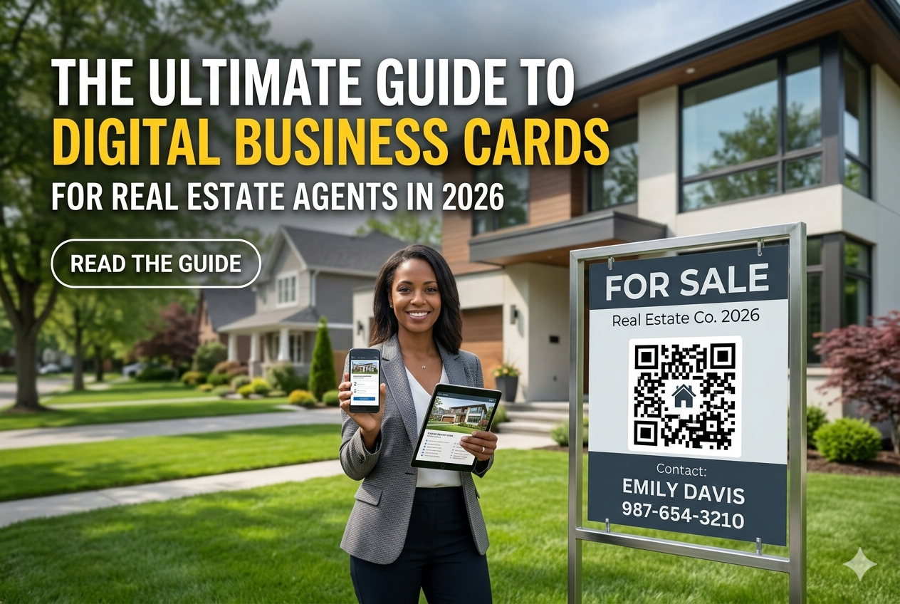 The Ultimate Guide to Digital Business Cards for Real Estate Agents in 2026